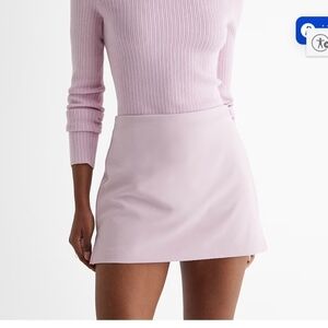 EXPRESS Elegant Pink Mini Skort